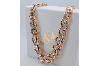 Žlutá růže zlatý řetěz ★ russiangold.com ★ zlato 585 333 nízká cena