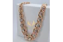 Cadena de oro rosa amarilla ★ russiangold.com ★ oro 585 333 bajo precio
