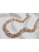 Chaîne en or rose jaune ★ russiangold.com ★ Gold 585 333 Prix bas