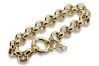 Italian yellow 14k gold Anchor Kenik Lady Fantazy bracelet cfb005y