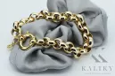 Italian Yellow 14k Gold Anchor Kenik Lady Fantazy Armband CFB005Y