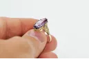 Aur galben 14K Alexandrit Inel Vintage vrc058y