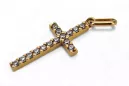 Croix catholique d'or ★ russiangold.com ★ Gold 585 333 Prix bas