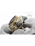 Ring Vintage Jewlery Alexandrite 14K Yellow gold vrc017y