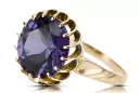 Vintage Jewlery Alexandrit 14k žluté zlato vrc035y