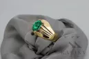 Smarald Aur galben 14K Inel Vintage bijuterii vrc016y