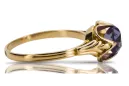 Vintage Ring Alexandrite 14K Yellow gold vrc023y