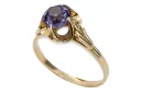 Vintage Jewlery  Alexandrit 14k žluté zlato vrc023y