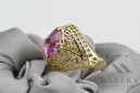 Ametist Aur galben 14K Inel Vintage Craft  vrc030y
