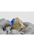 Vintage Jewlery Ζαφείρι Κίτρινος χρυσός 14 καρατίων vrc030y