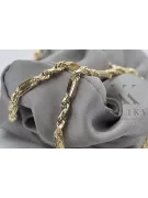 Lanț de aur de aur galben ★ russiangold.com ★ Gold 585 333 Preț scăzut