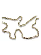 Lanț de aur de aur galben ★ russiangold.com ★ Gold 585 333 Preț scăzut