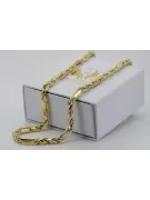 Lanț de aur de aur galben ★ russiangold.com ★ Gold 585 333 Preț scăzut