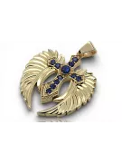 Cross de la galben de 14k Gold 585 Graham CTC034Y Pandantiv