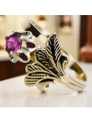 Vintage Jewlery  Ametyst 14k žlté zlato vrc169y