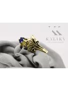 Vintage Jewlery  Safír 14k žluté zlato vrc169y