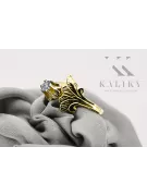 Vintage Jewlery  Zirkonium 14k žluté zlato vrc169y
