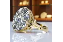 Zircon Aur galben 14K Inel Stil Vintage vrc369y