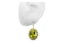 Vintage Jewlery  Žltý peridot 14k žlté zlato vec007y