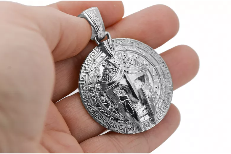 Silver přívěsek 925 Spartan Affirmace Alpha CPN028S