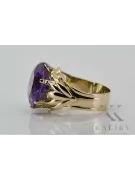 Anneau Vintage Alexandrite Or jaune 8 carats vrc029x-ax Art Deco Style russe soviétique URSS