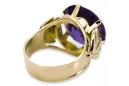 Ring Vintage Alexandrite 8K žluté zlato vrc029x-ax Art Deco