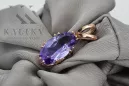 Oro rosa antiguo original de 14k Alejandrita Colgante Joyería vintage vpc019r