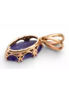 Alexandrit Originales Vintage-Roségold aus 14 Karat Anhänger Vintage vpc019r