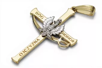 Croix catholique d'or ★ russiangold.com ★ Gold 585 333 Prix bas