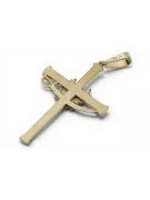 Golden Catholic Cross ★ russiangold.com ★ Gold 585 333 Low price