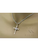 Goldenes katholisches Kreuz ★ russiangold.com ★ Gold 585 333 Niedriger Preis