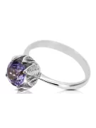 Винтидж Пръстен Alexandrite Стерлингово сребро 925 vrc051s-ax Art Deco Руски съветски стил СССР