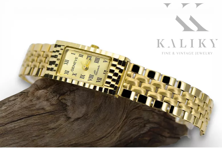 Golden Women's Watch ★ Złotychlopak.pl ★ Nettoyage Gold 585 333 Prix bas!