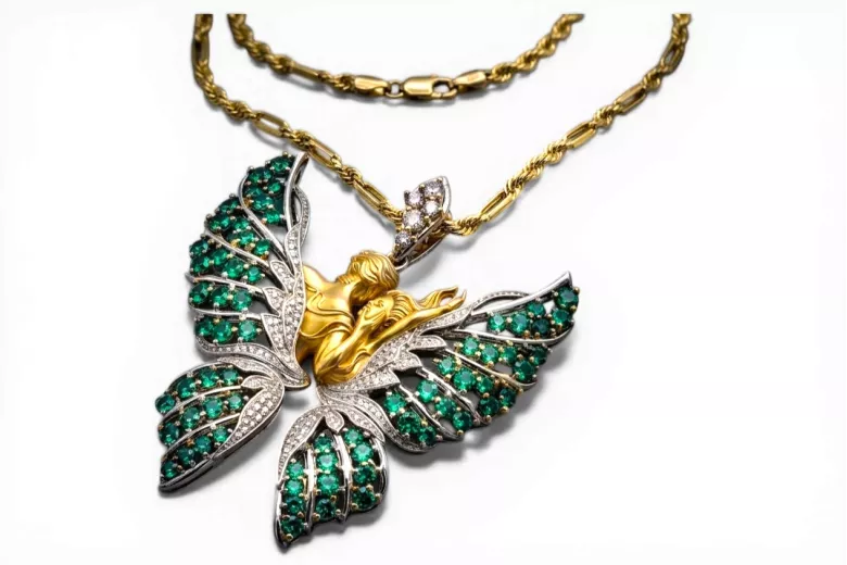 Gold pendant ★ zlotychlopak.pl ★ Gold sample 585 333 low price