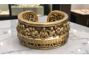 Руски съветски розов розов 14k 585 златен реколтар VRN001