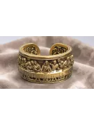 Російська рада Рожева рожева 14k 585 золота старовинне кільце Vrn001