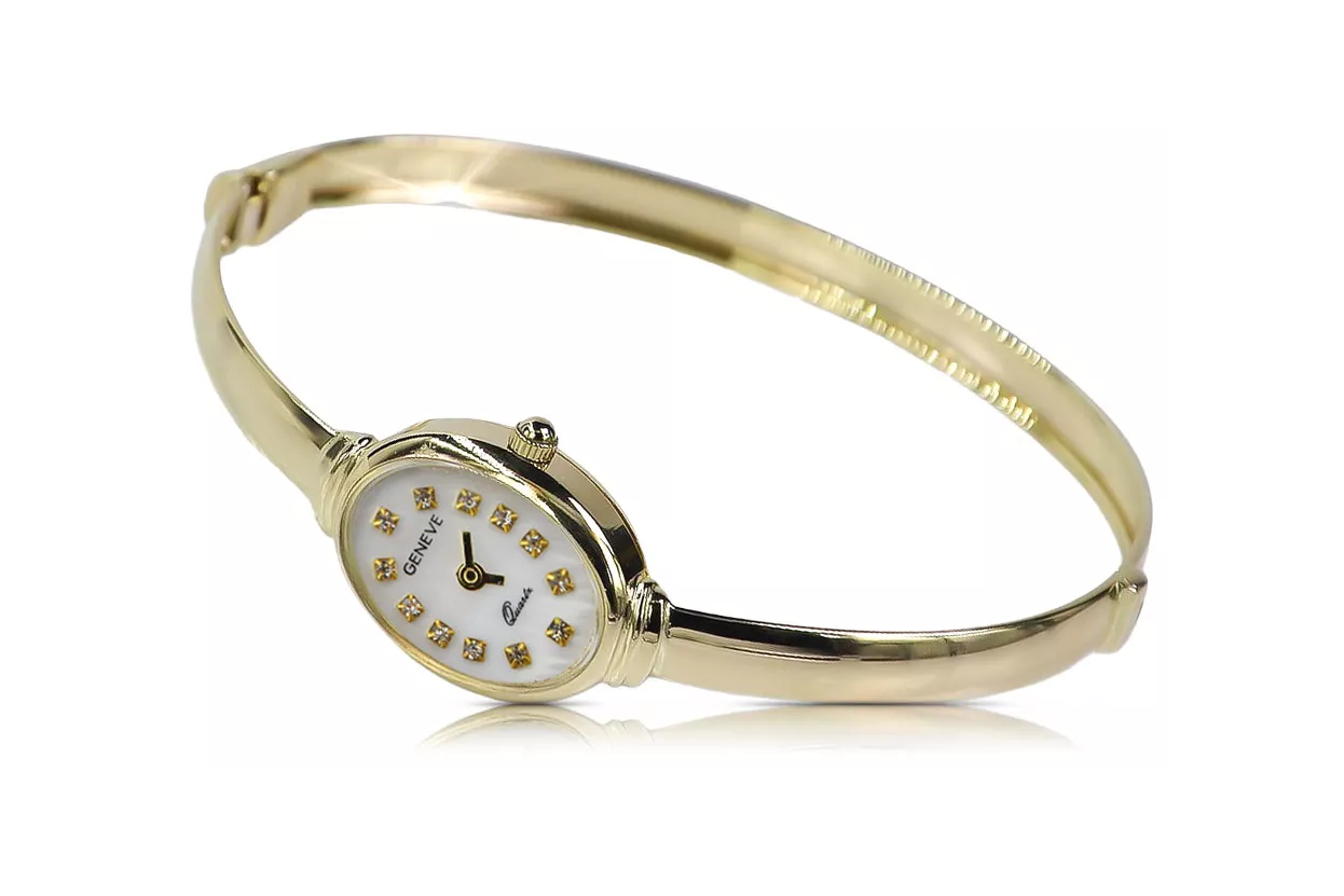 Reloj ★ de oro para damas zlotychlopak.pl Pureza de oro 585 333 ¡★ Precio bajo!