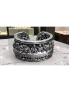 Ruská sovětská růže růžová 14k 585 Zlatý vinobraní prsten VRN001