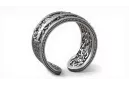 Російська рада Рожева рожева 14k 585 золота старовинне кільце Vrn001