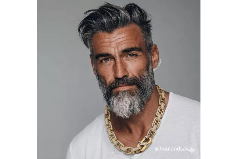 Žltý 14k zlatý nový model baraka štýl reťaz CC104YW