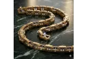 Geltona 14k auksu Naujas modelis Baraka Stilius Chain CC104YW