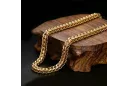 Yellow 14k gold New model Snake style Franco chain cc059y