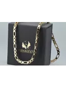 Galben 14k aur unic ancoră lanț solid model nou model excelent! cc044y