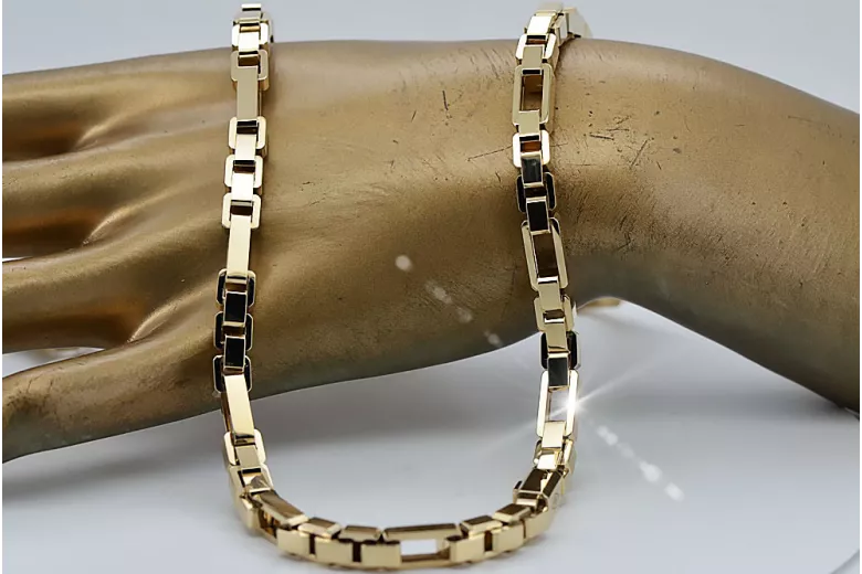 Yellow 14k Gold unique anchor solid chain new model Excellent! cc044y