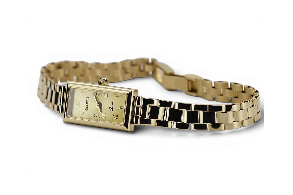 Gold ladies watch ★ zlotychlopak.pl ★ Gold purity 585 333 Low price!