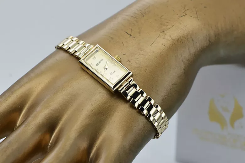Gold ladies watch ★ zlotychlopak.pl ★ Gold purity 585 333 Low price!