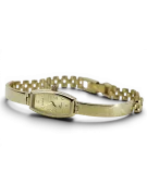 Gold Ladies Watch ★ Zlotychlopak.pl ★ Puritate de aur 585 333 Preț scăzut!