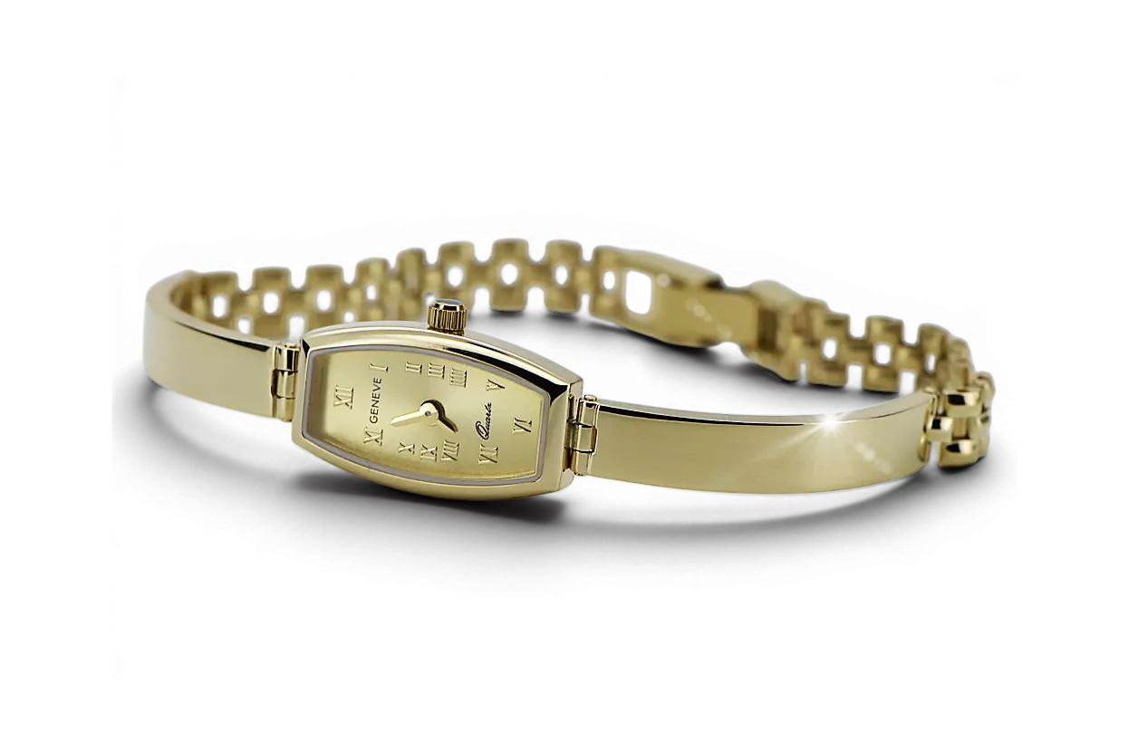 Gold ladies watch ★ zlotychlopak.pl ★ Gold purity 585 333 Low price!