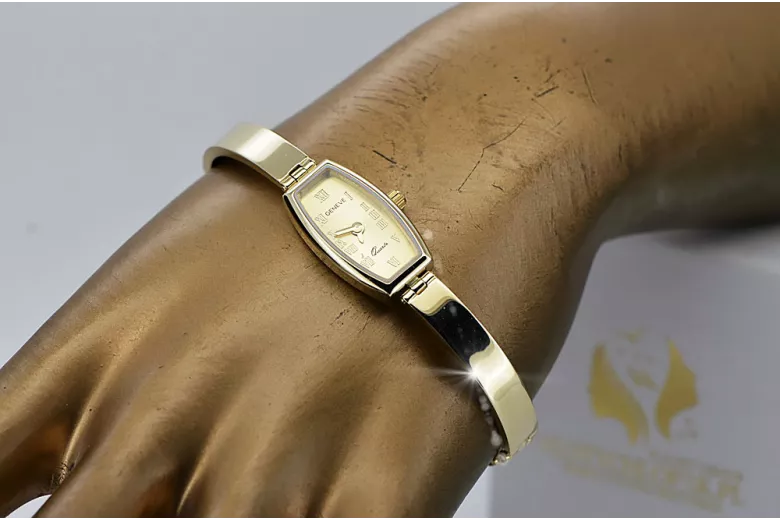 Gold ladies watch ★ zlotychlopak.pl ★ Gold purity 585 333 Low price!