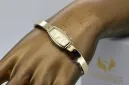Gold Ladies Watch ★ Zlotychlopak.pl ★ Puritate de aur 585 333 Preț scăzut!